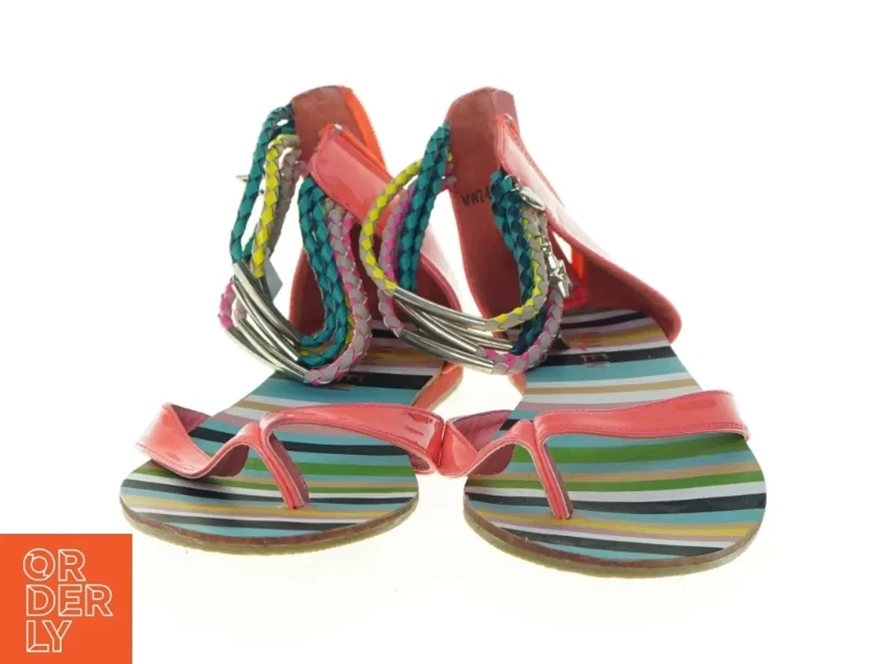 Billede 3 - Farverige sandaler (str. 37)
