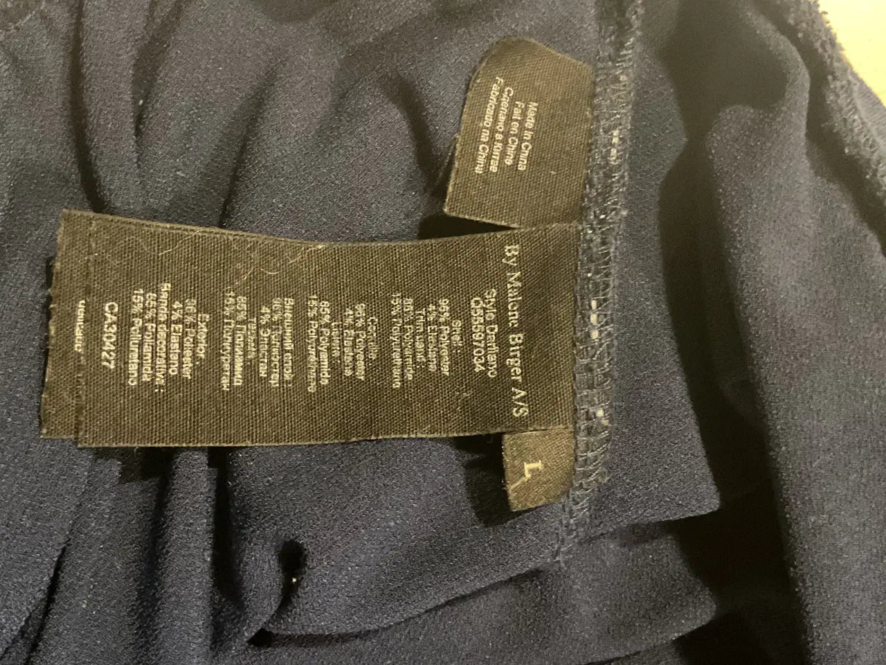 Billede 6 - By Malene Birger blå buksedragt størrelse L