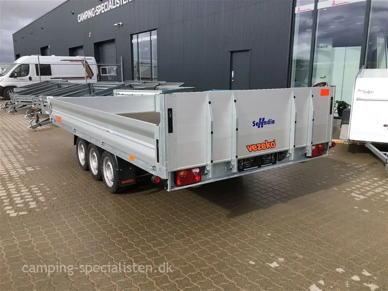Billede 3 - 2024 - Selandia Djumbo 430 Alu    Ny Maiskintrailer og Auto trailer 3500 kg   helt ny model 2024 hos Camping-Specialisten.dk i Aarhus og Silkeborg