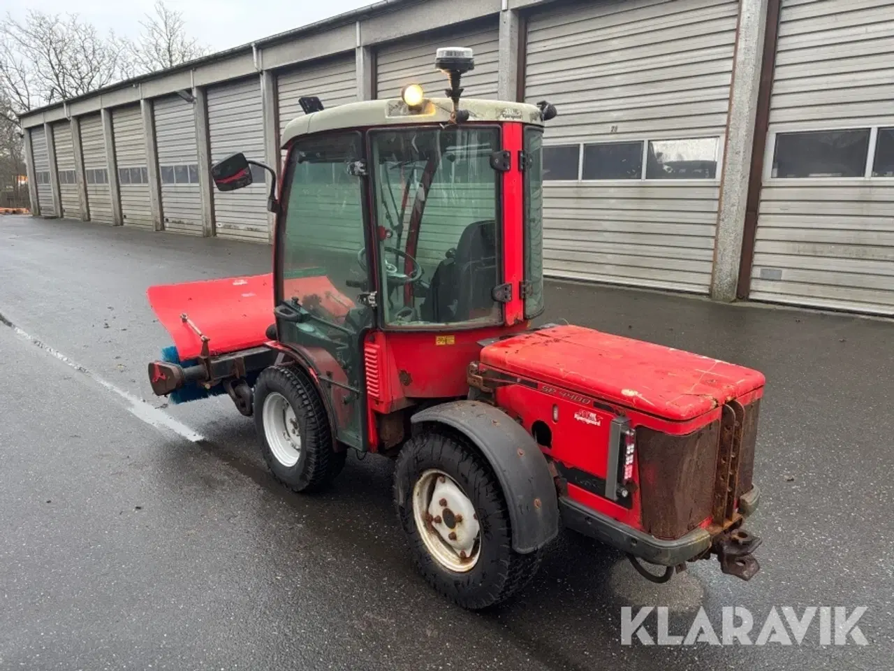 Billede 3 - Redskabsbærer Antonio Carraro SP 4000 med kost