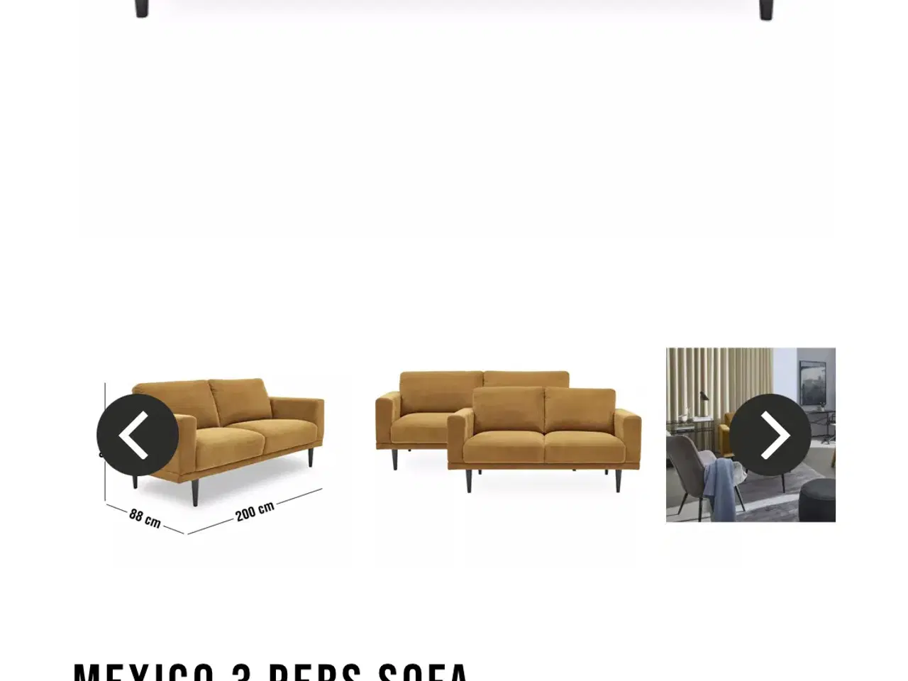 Billede 1 - 3 person s sofa og 2,5 person s sofa til salg
