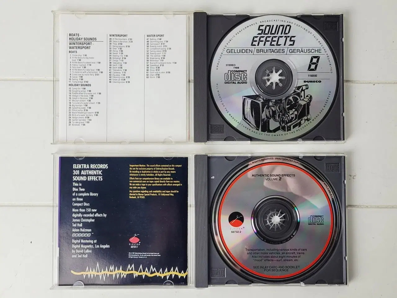 Billede 2 - ⭐️- 2 Stk. CDér Authentic Sound Effects