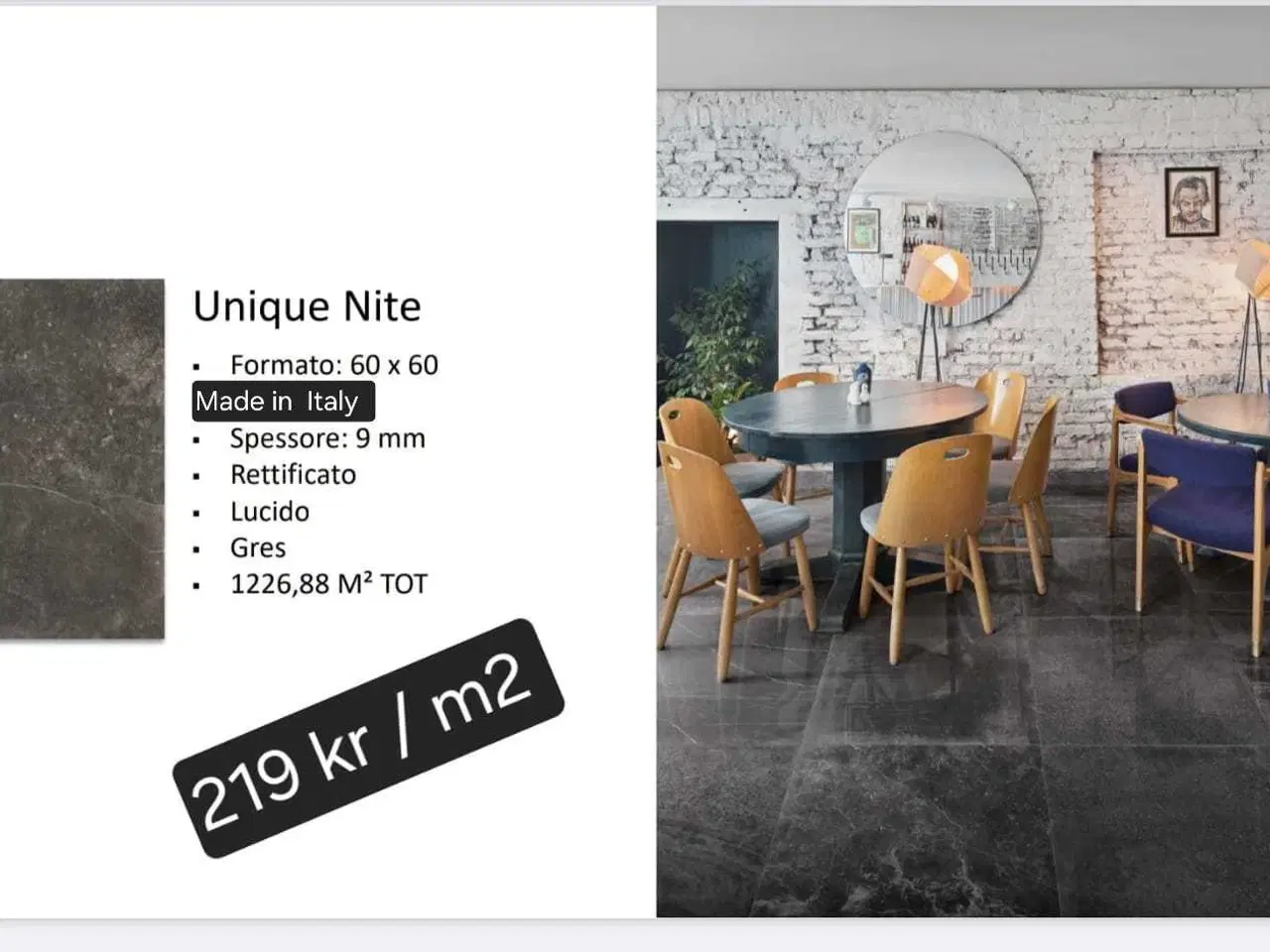 Billede 1 - Fliser  / klinker fra Italien 