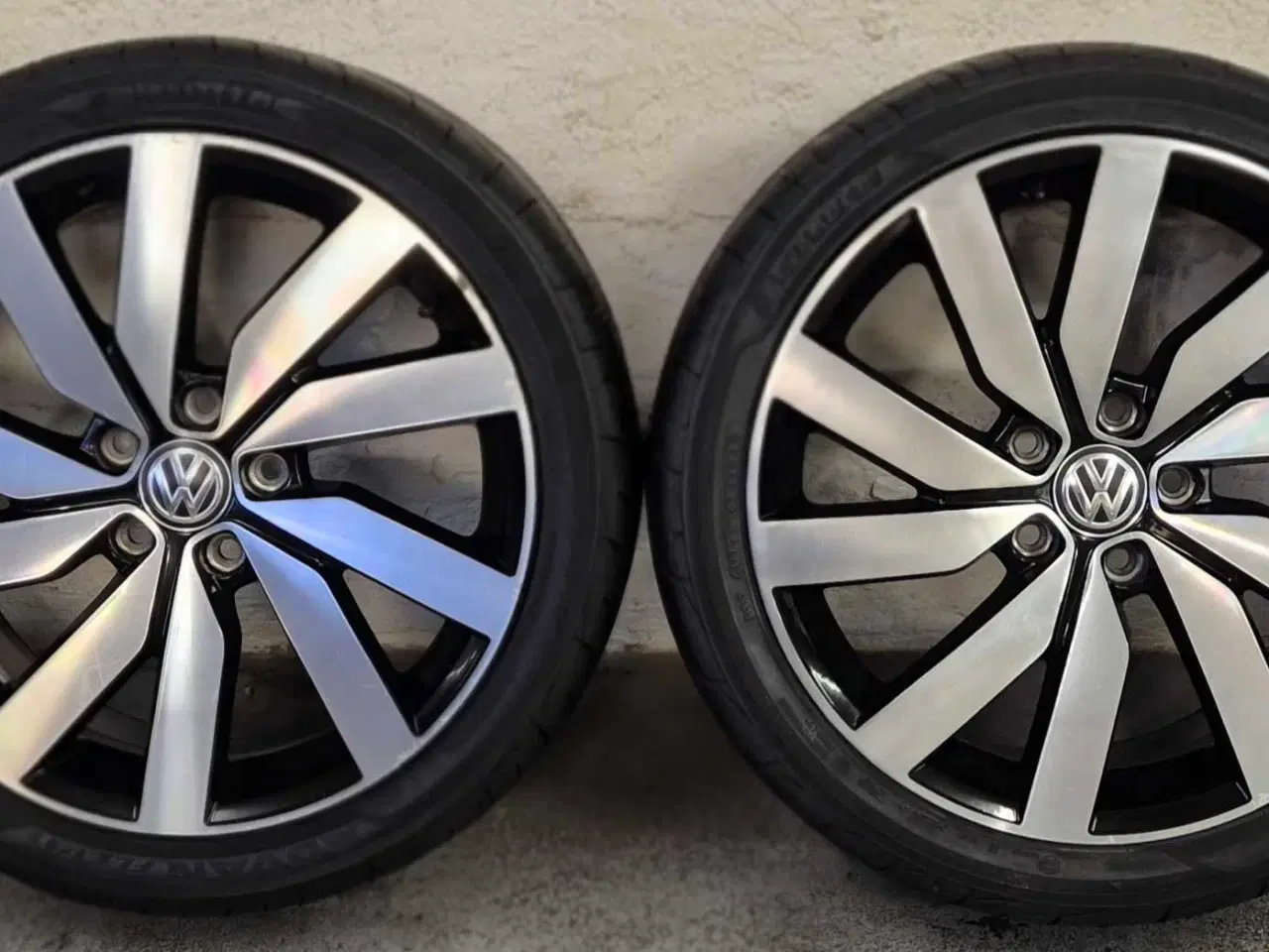 Billede 9 - 5x112 VW ORIGINAL ALUFÆLGE MED SOMMERDÆK 