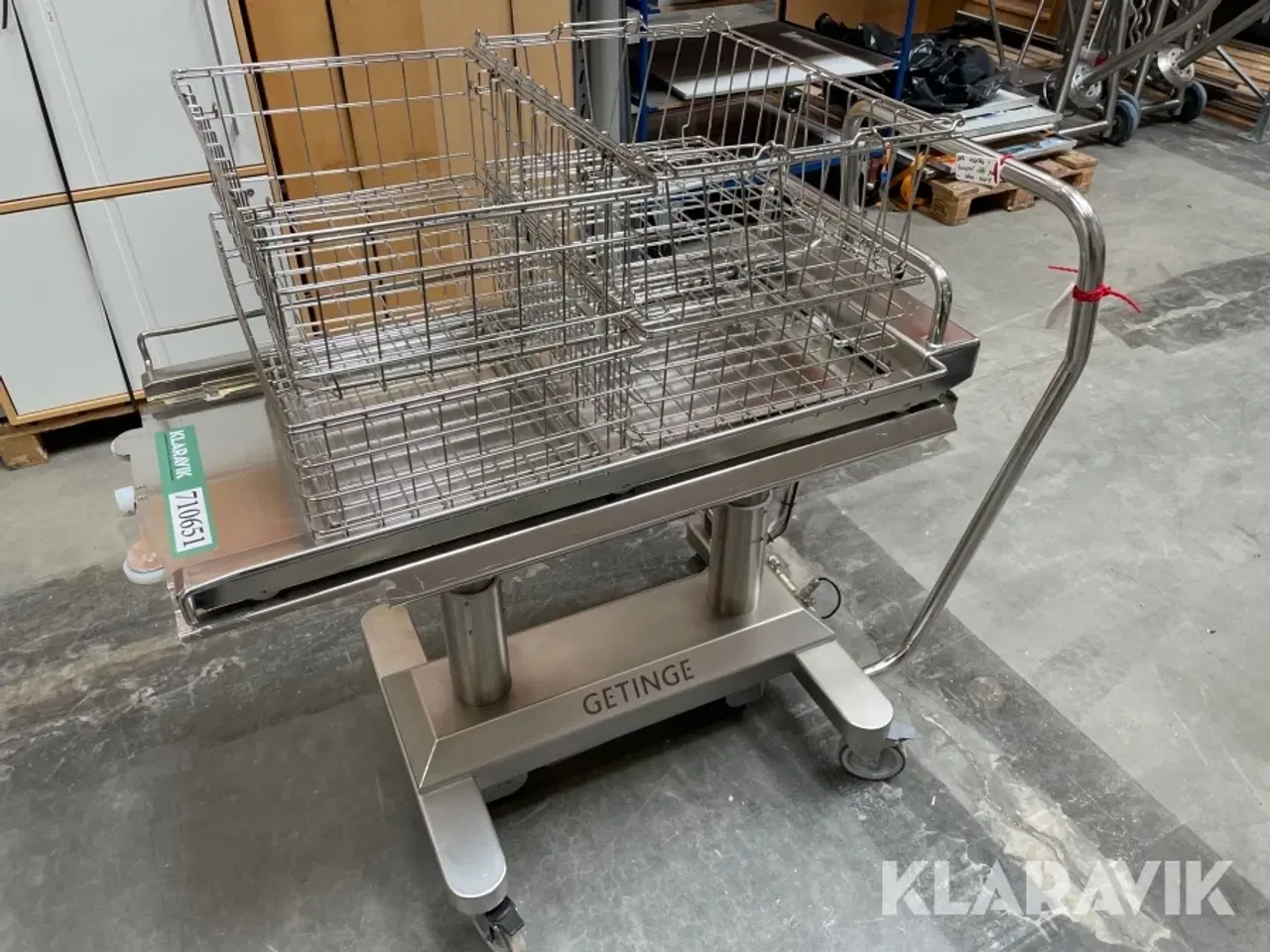 Billede 4 - Transport vogn GETINGE