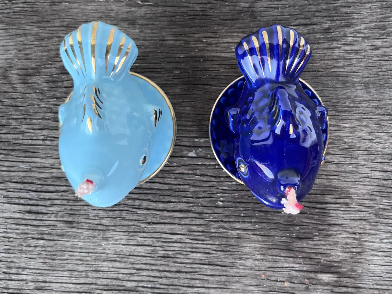 Billede 11 - Søholm Keramik – 2 stk. Retro Fisk-olielamper