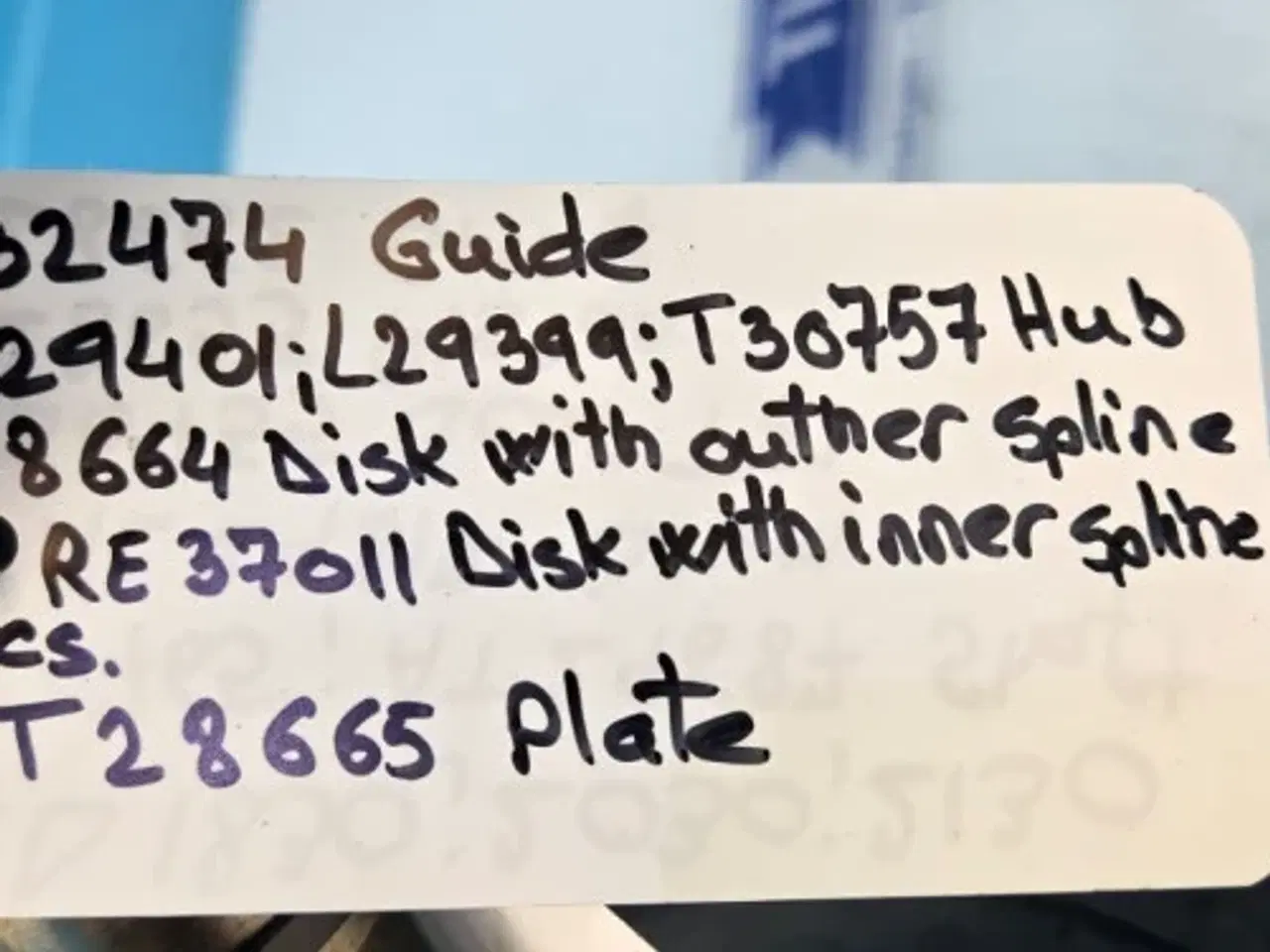 Billede 8 - John Deere 1830 Pto Kobling T30765