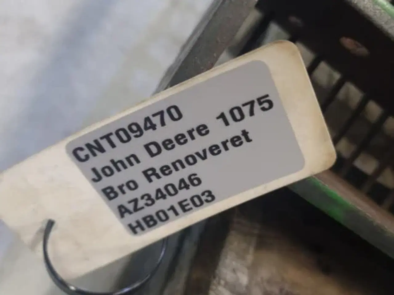 Billede 12 - John Deere 1075 Bro Renoveret AZ34046