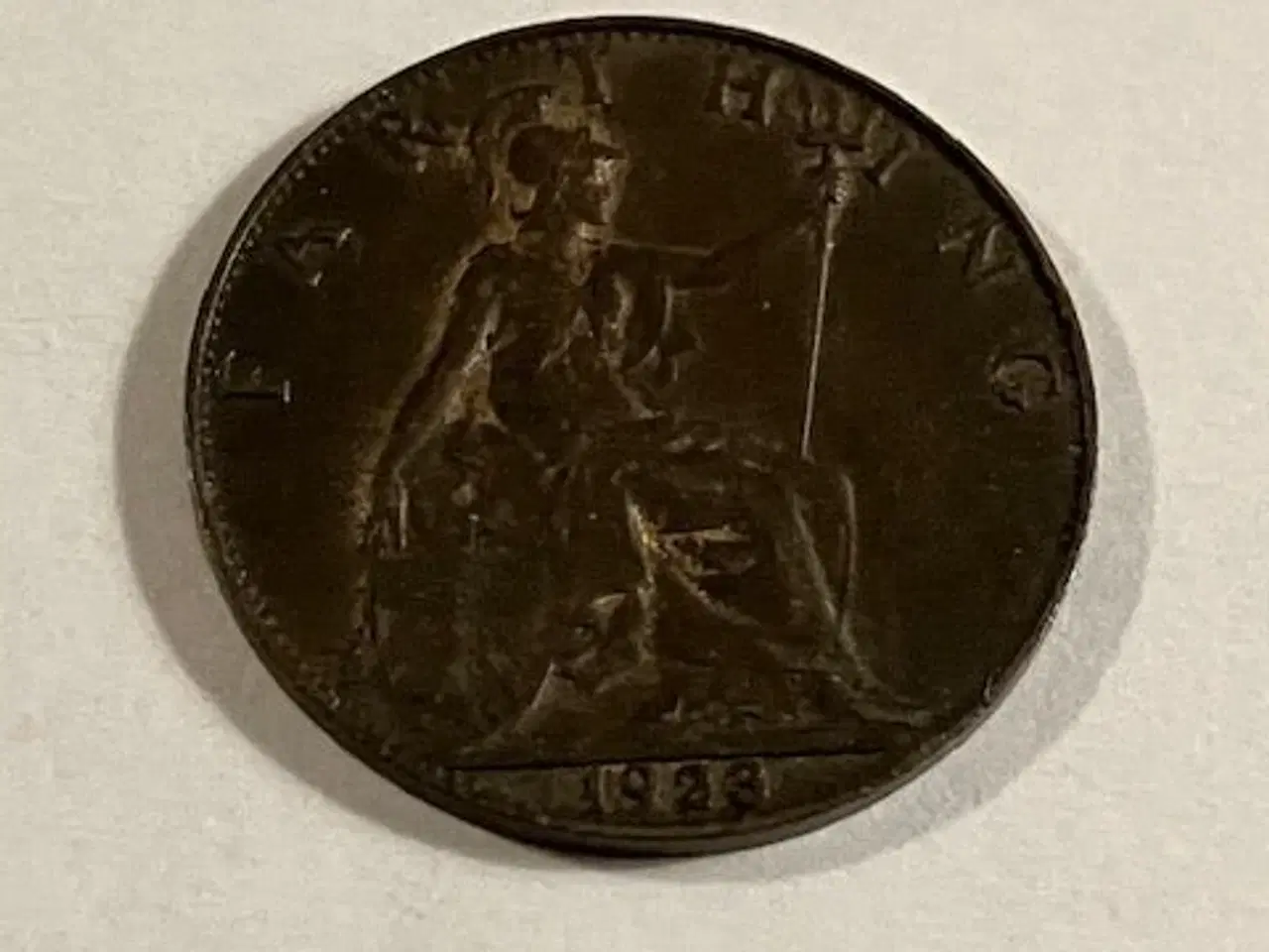 Billede 1 - Farthing 1923 England