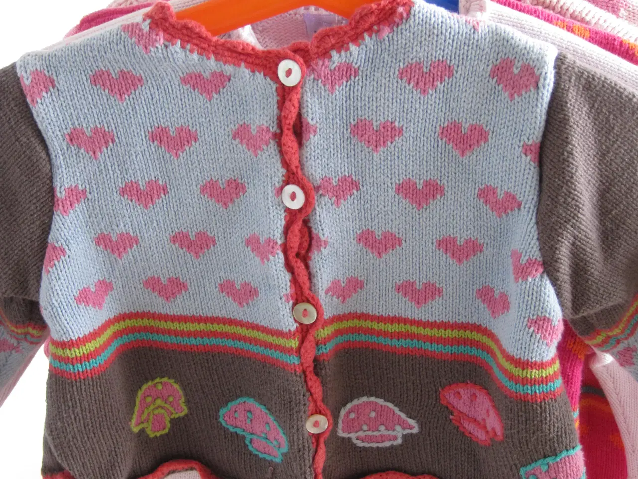 Billede 16 - lækre strik- og sweatshirt trøjer fra str. 74 