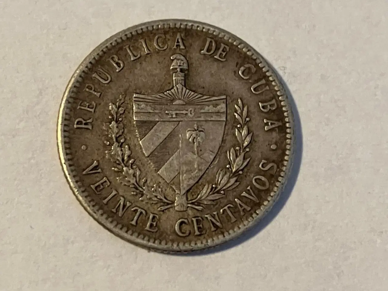 Billede 1 - 20 Centavos 1920 Cuba