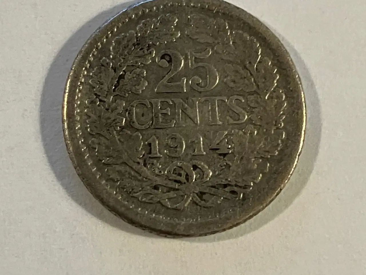 Billede 1 - 25 Cents Netherlands 1914
