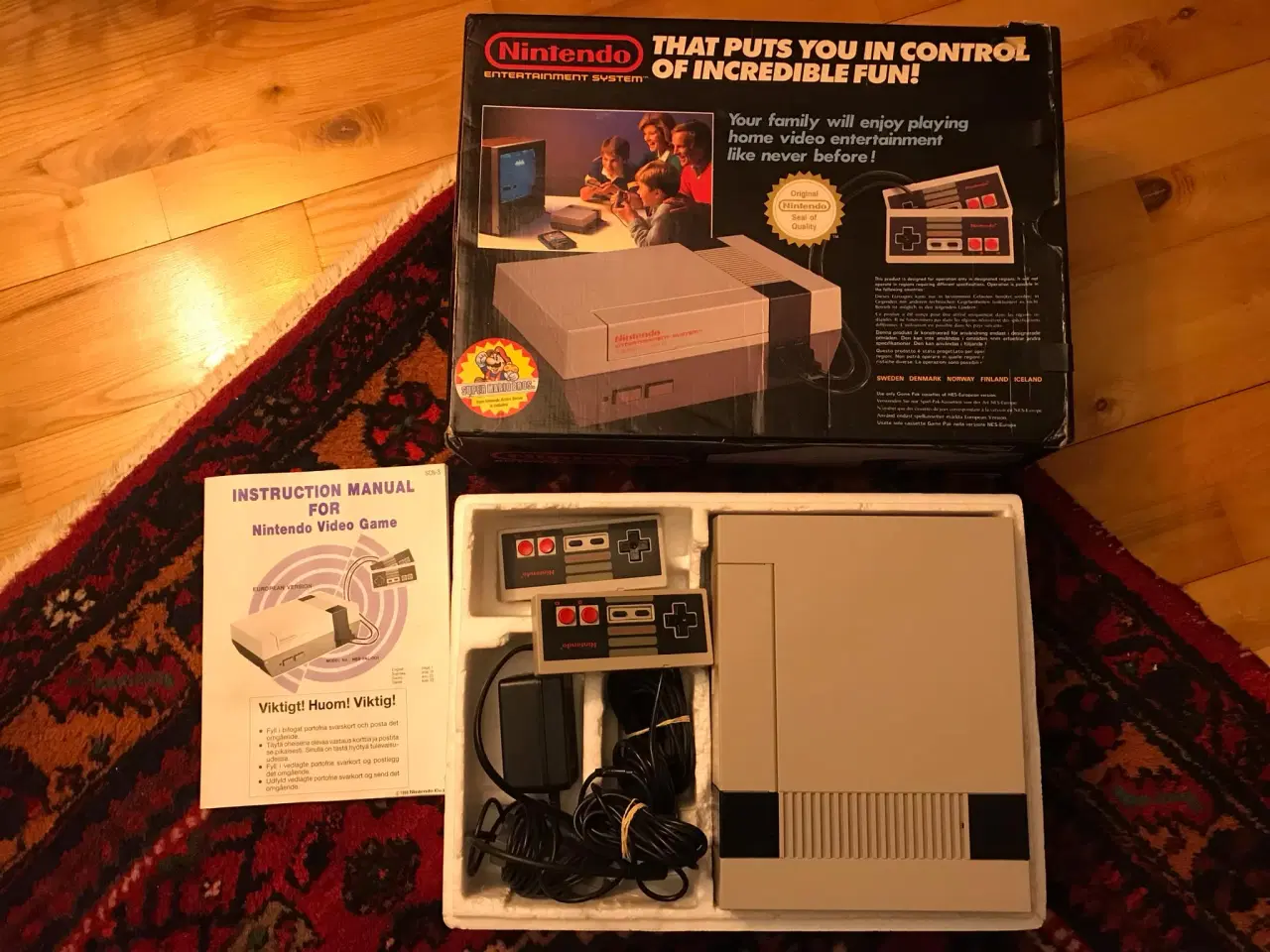 Billede 1 - Nintendo NES i original emballage