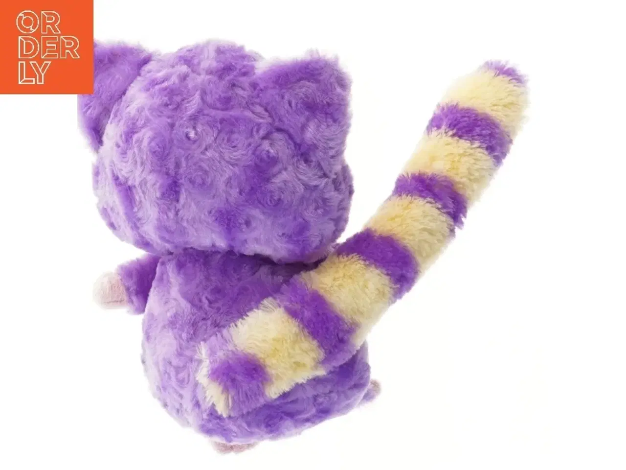 Billede 2 - Lilla tøjdyr med stribet hale (str. 20 cm)