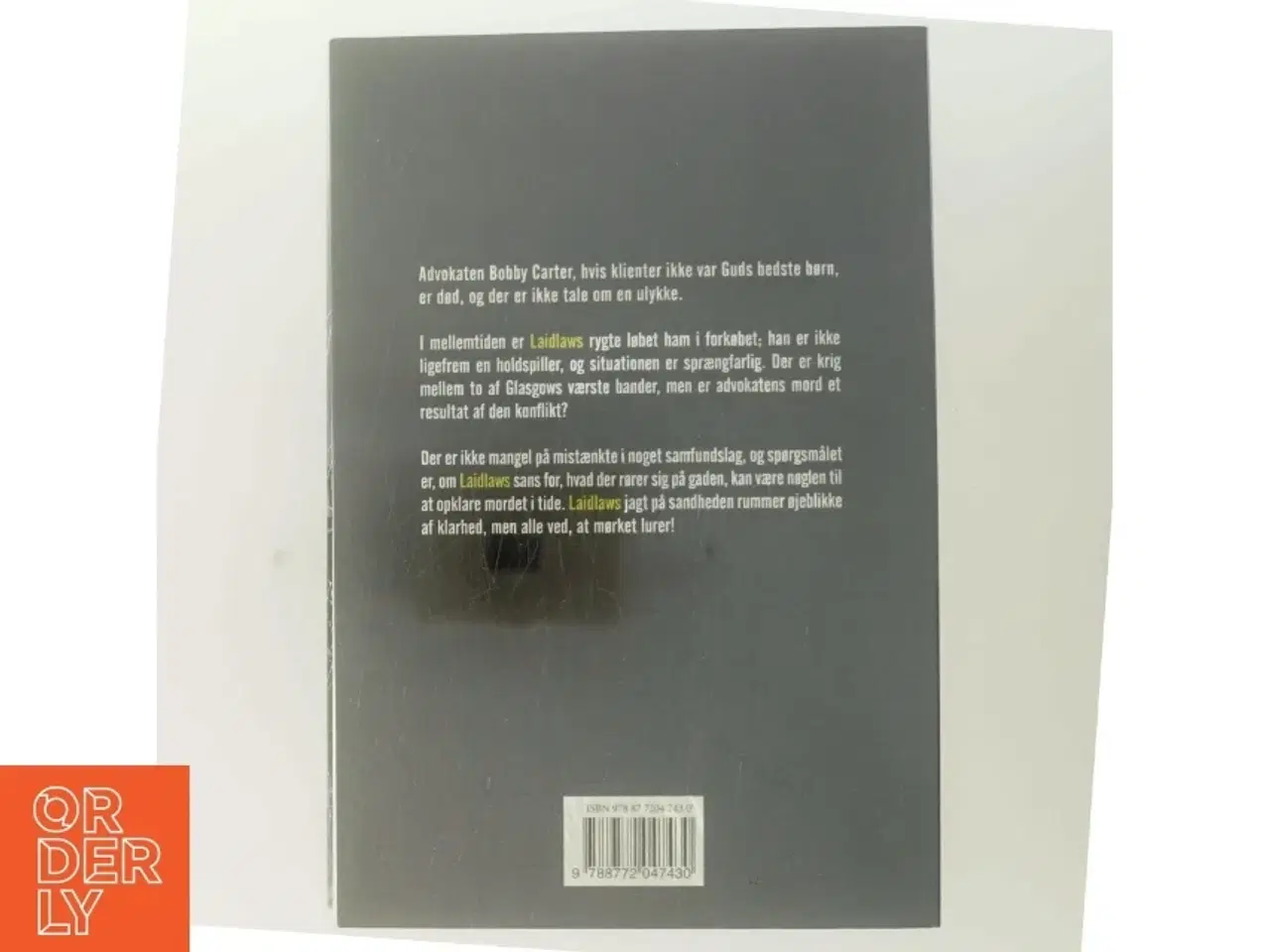 Billede 3 - Mørket lurer af William McIlvanney (Bog)
