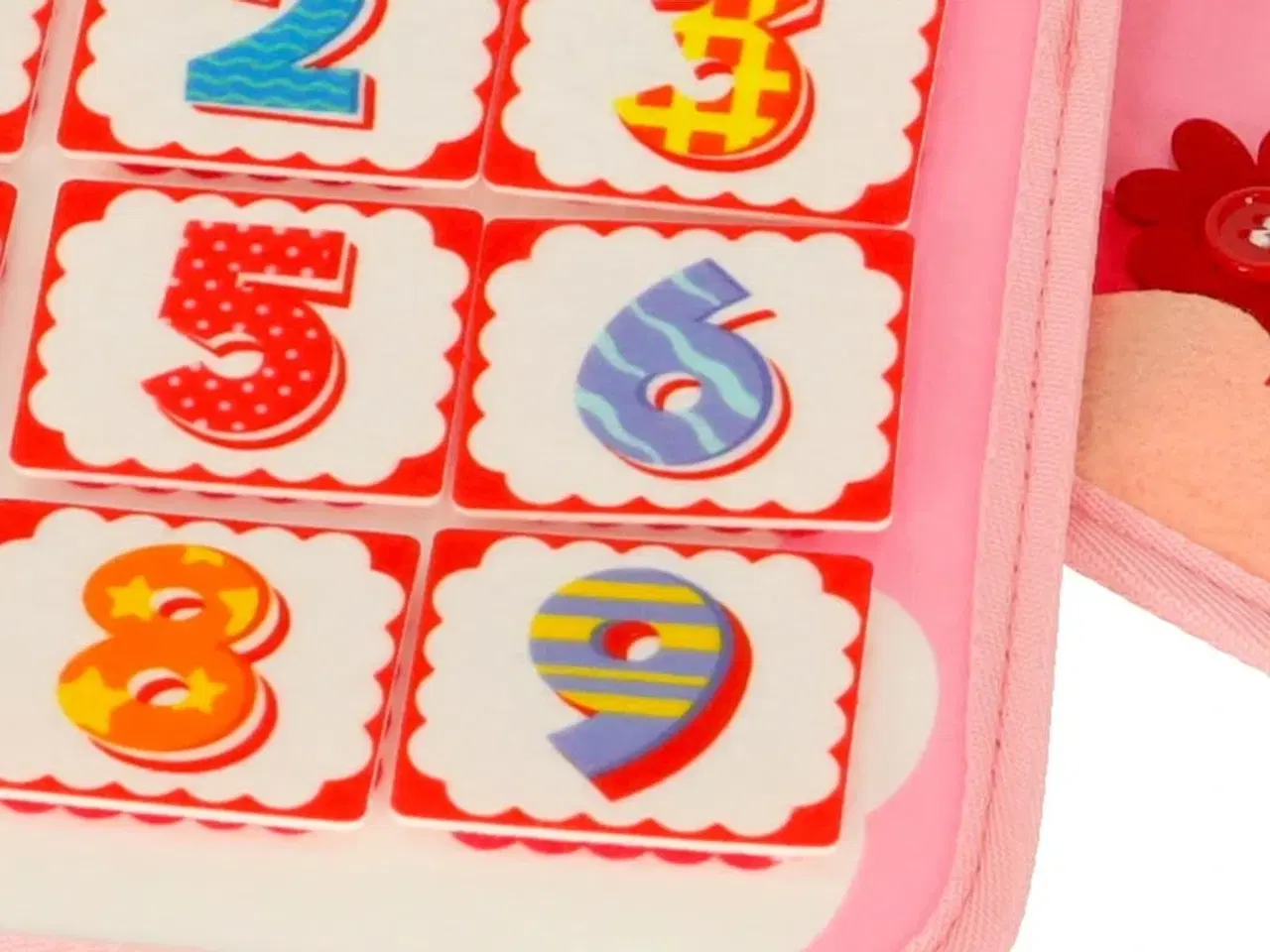 Billede 15 - Sanse- og Montessori aktivitetsmappe rygsæk – pink