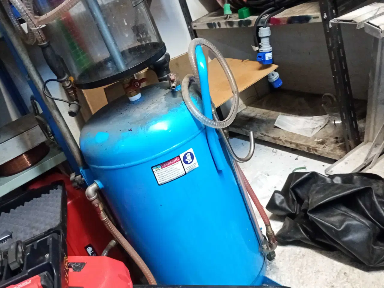 Billede 1 - Olieaftapper m. vacummfunktion i tank