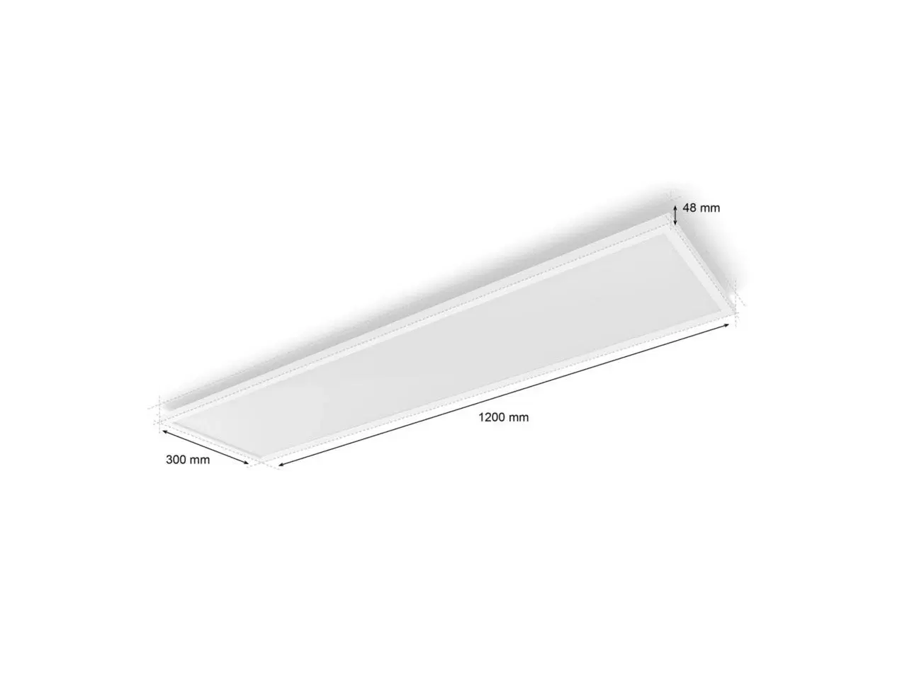 Billede 2 - Philips Hue WCA Surimu Panel Rectangular 120 x 30 