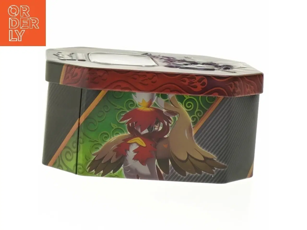 Billede 2 - Pokémon tin box with trading cards fra Pokemon (str. 15x11x7,5 cm)