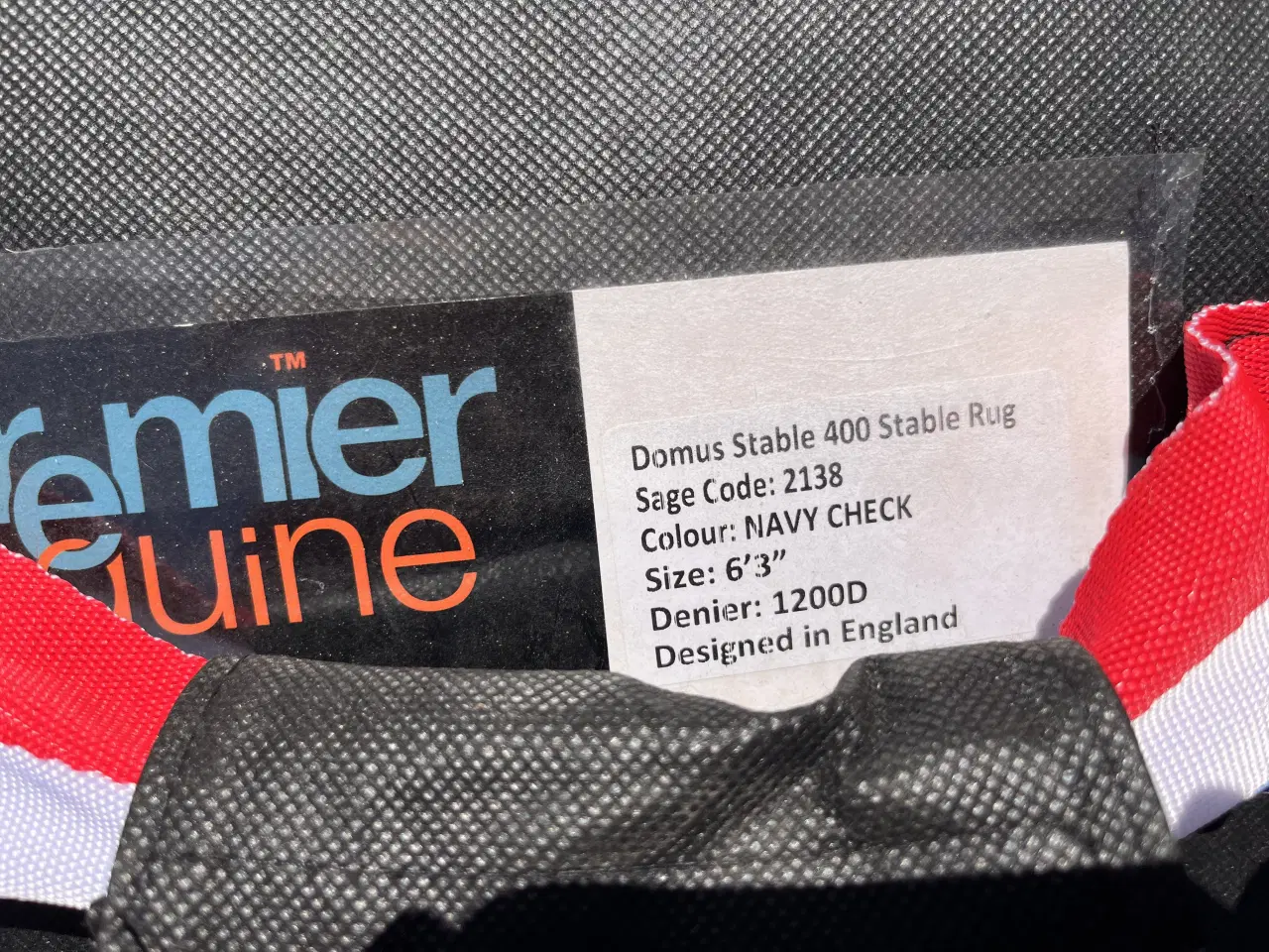 Billede 2 - Premier Equine Domus stalddækken 140, 400g