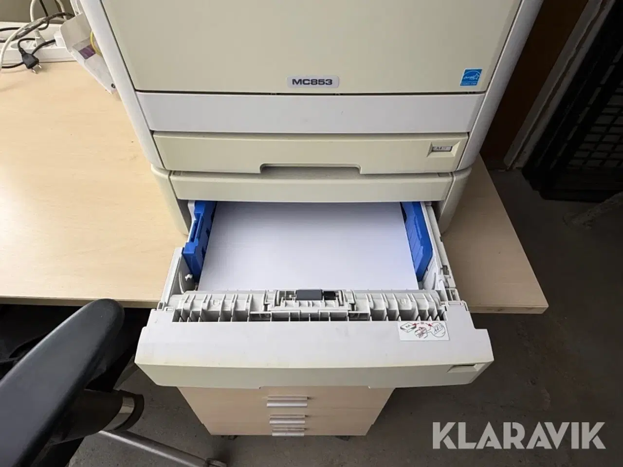 Billede 9 - Farve multifunktions Laserprinter OKI MC853