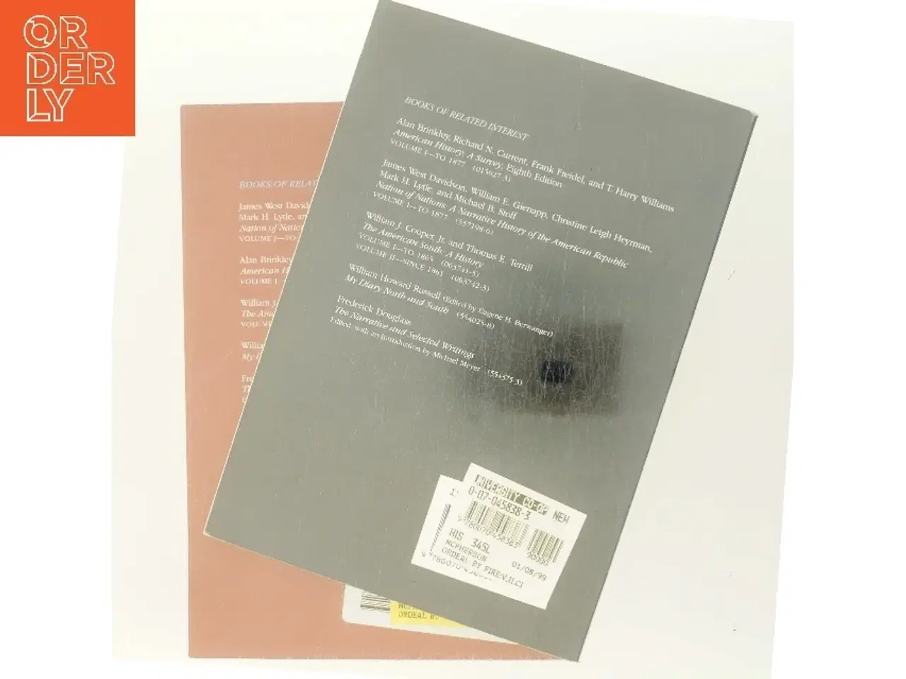 Billede 3 - Ordeal by Fire: The Civil War & Reconstruction af James M. McPherson (Bog)