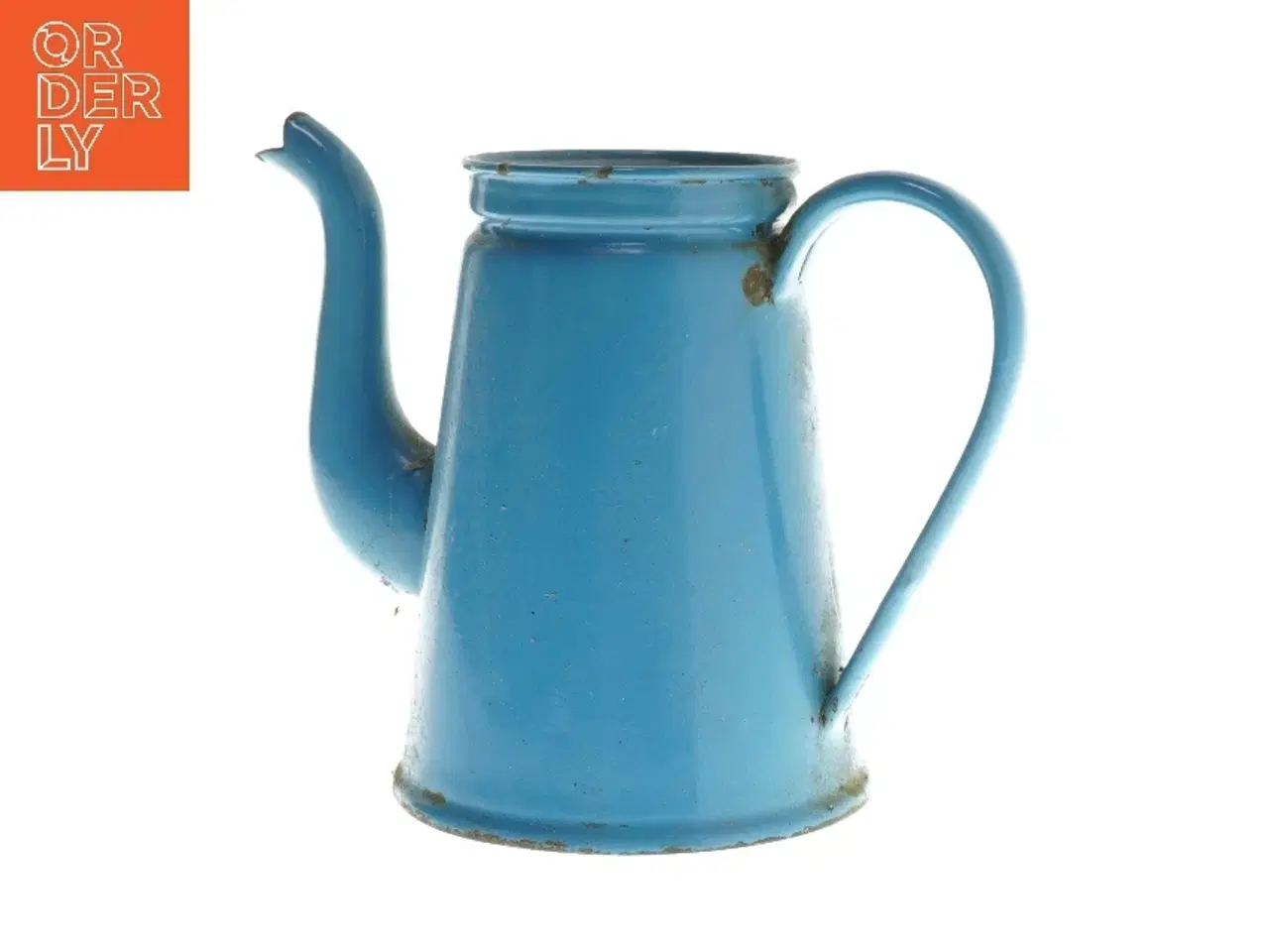 Billede 1 - Blå kaffekande, madam blå emalje (str. Ø 8x16 cm)