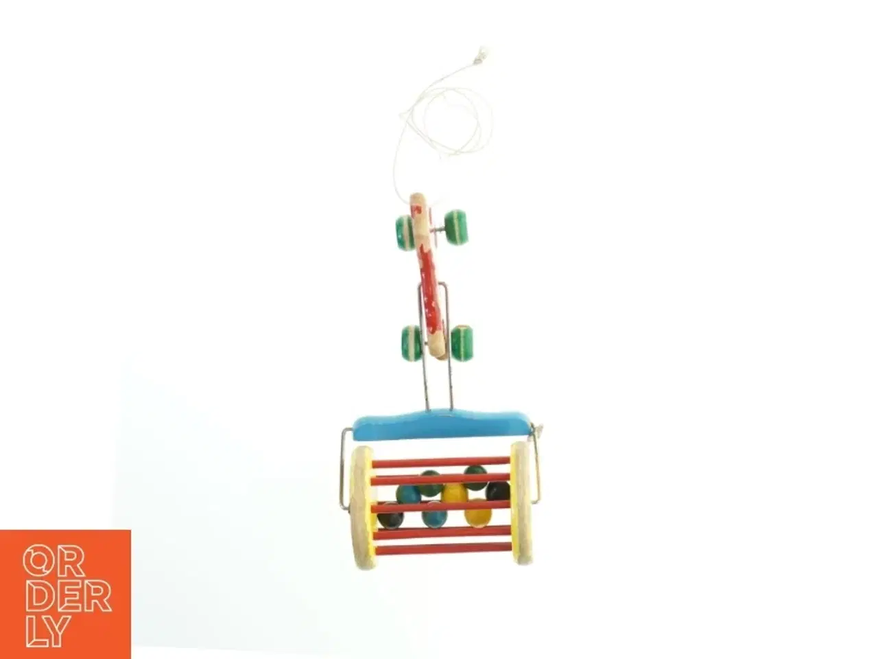 Billede 3 - Vintage trækdyr med tromme (str. Længde. 30 cm)