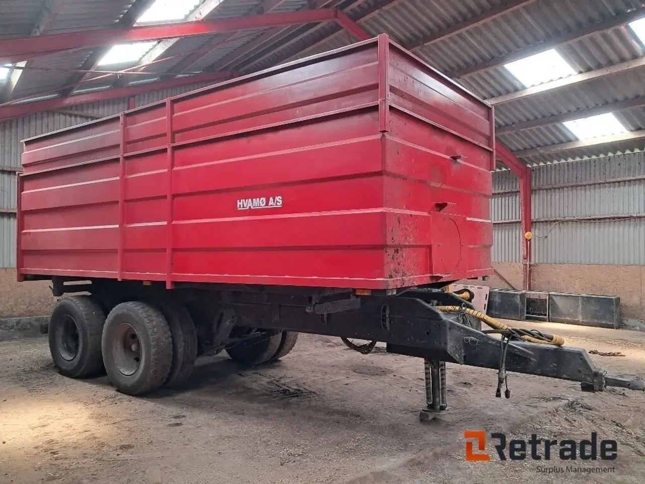 Billede 2 - Hvamø 20T Kornvogn m. tip