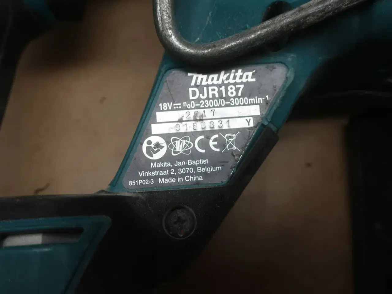 Billede 2 - Rundsav, Borehammer mv. MAKITA Model: DCG 180, DHR 202, DC18RC