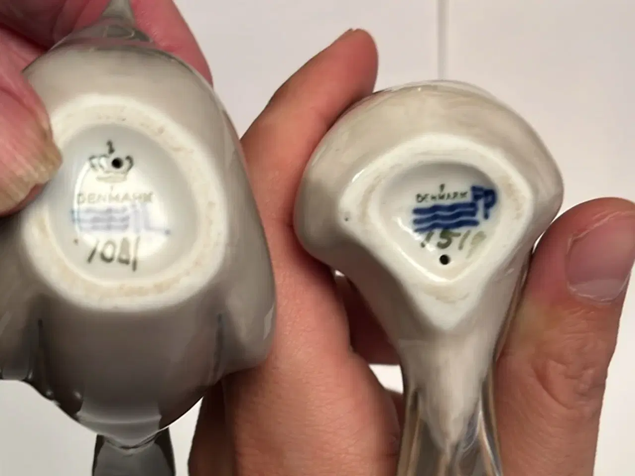 Billede 3 - Royal Copenhagen gråspurve fugle.