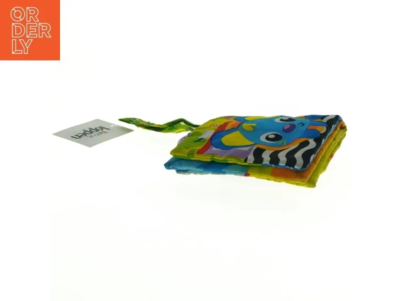 Billede 2 - Farverig blød bog til baby (str. 11 x 11 cm)