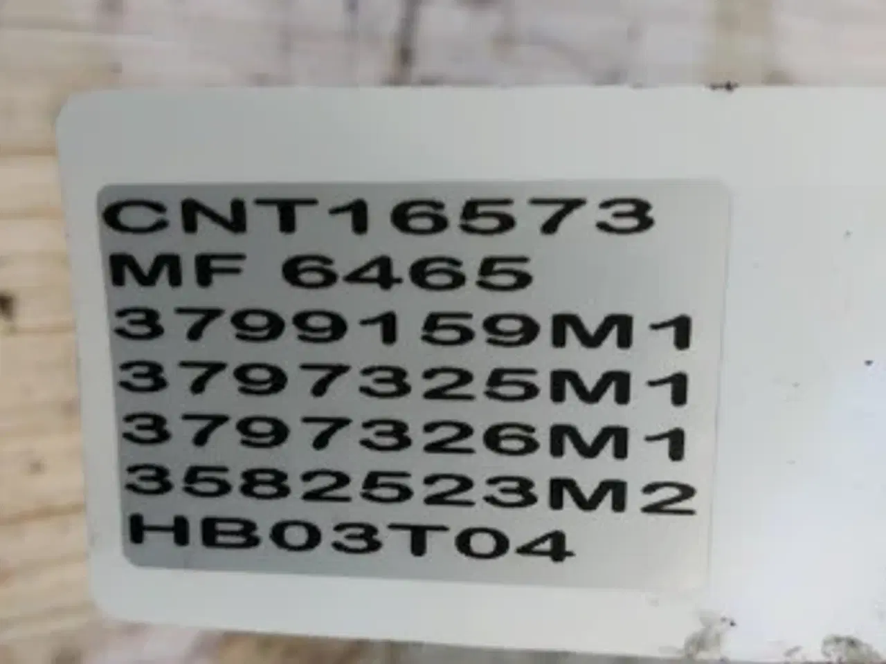 Billede 18 - Massey Ferguson 6465 Hydraulikblok 3799159M1