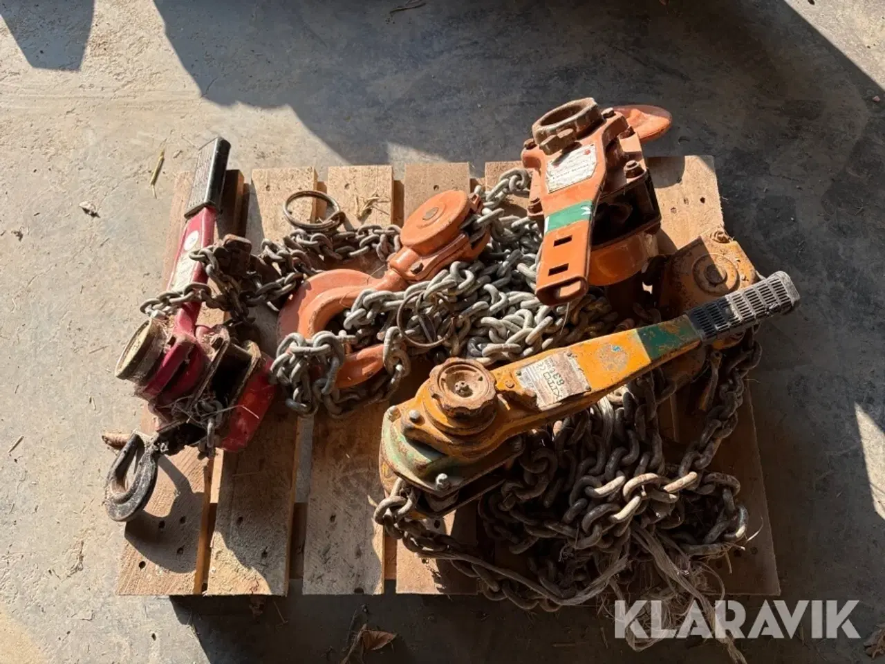 Billede 11 - Skraldetaljer 3 styk. Powertex, Kito & Ukendt 1,5t, 6t & 6,3t