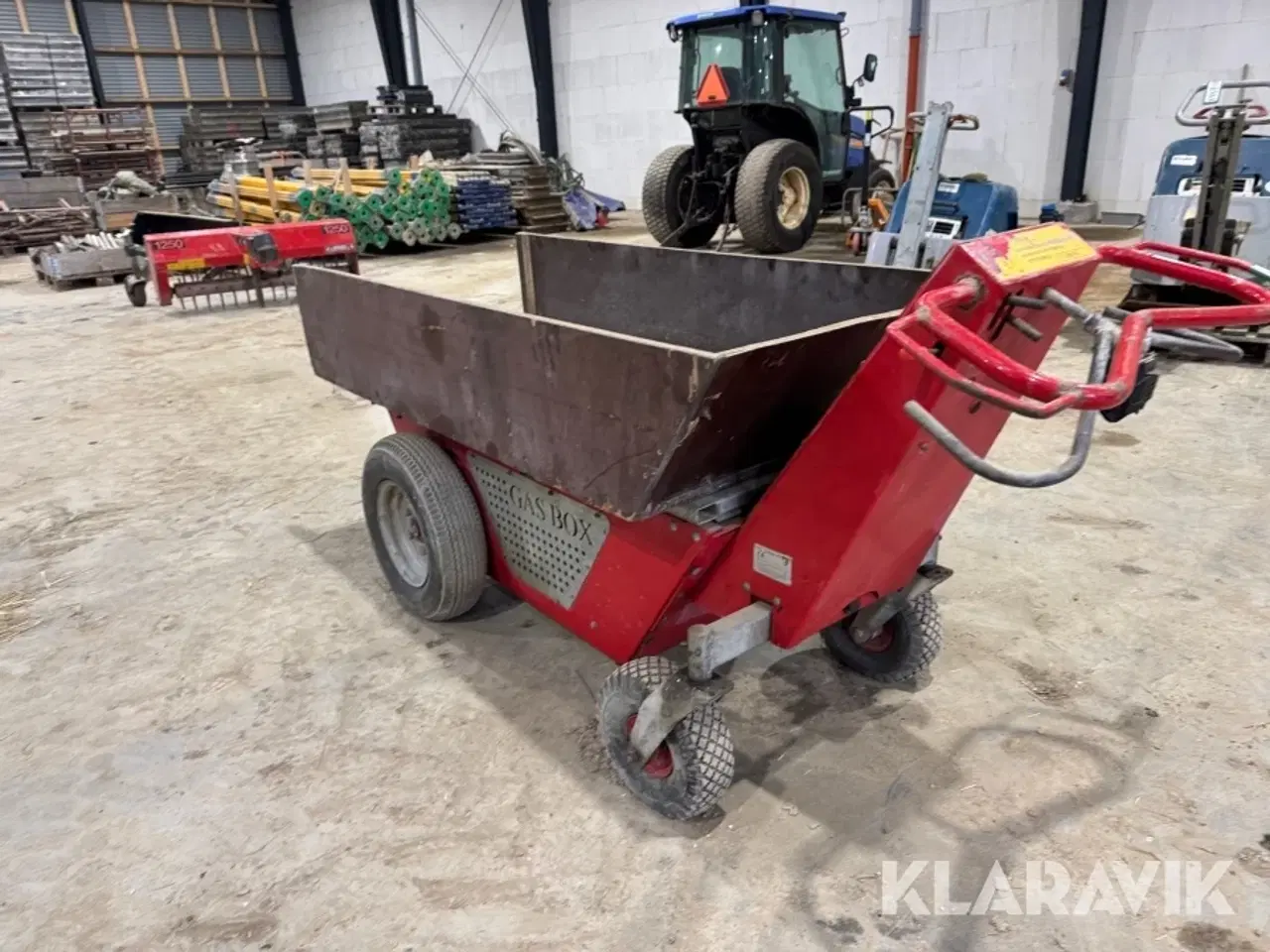 Billede 4 - Kirkegårdsvogn 2m Group Gas box