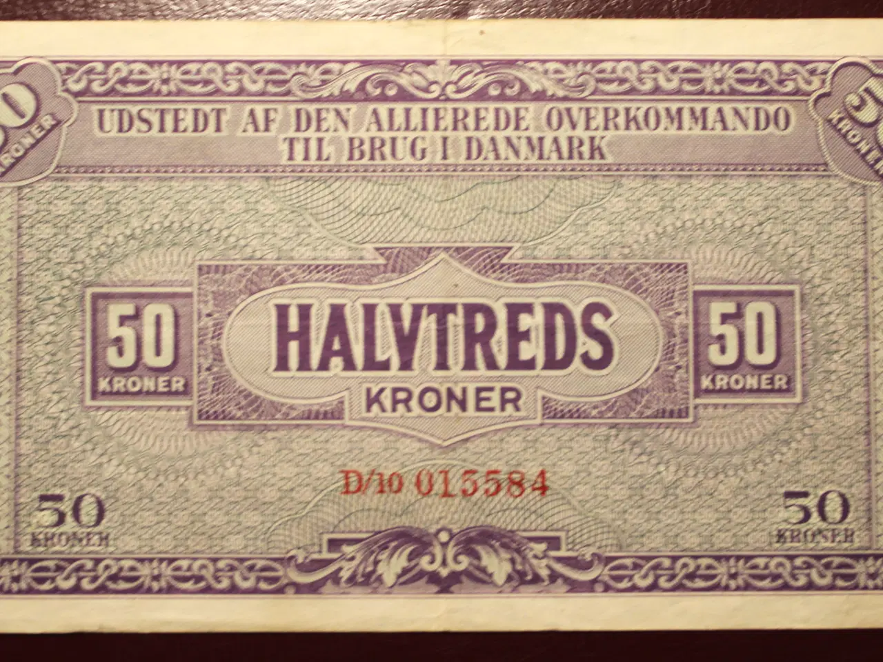 Billede 2 - 5 sedler, Den Allierede Overkommando, 1945