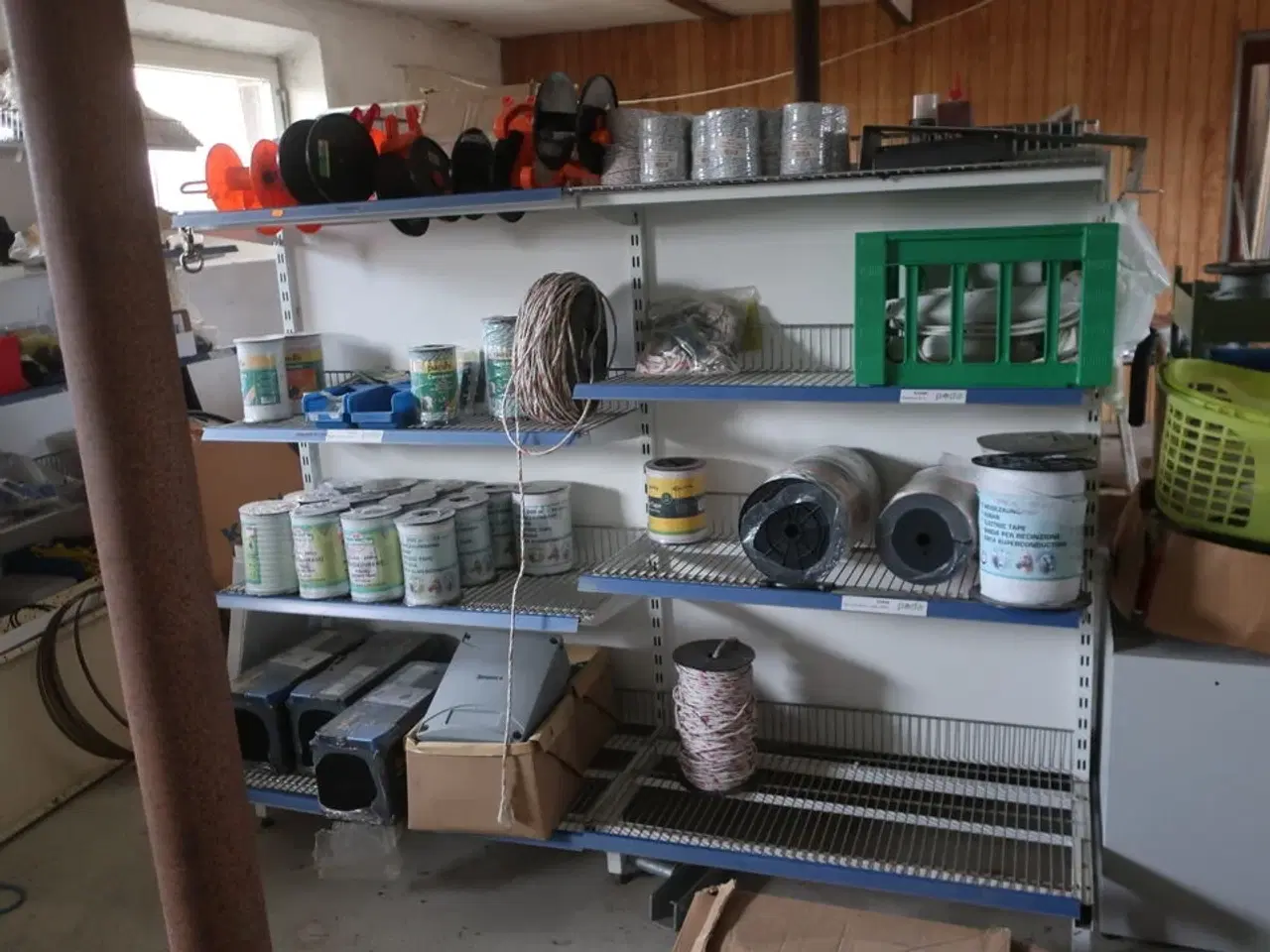 Billede 16 - Sækkevogn, varelager, reservedele, værktøj, reol, opbevaringsvogn m.m.