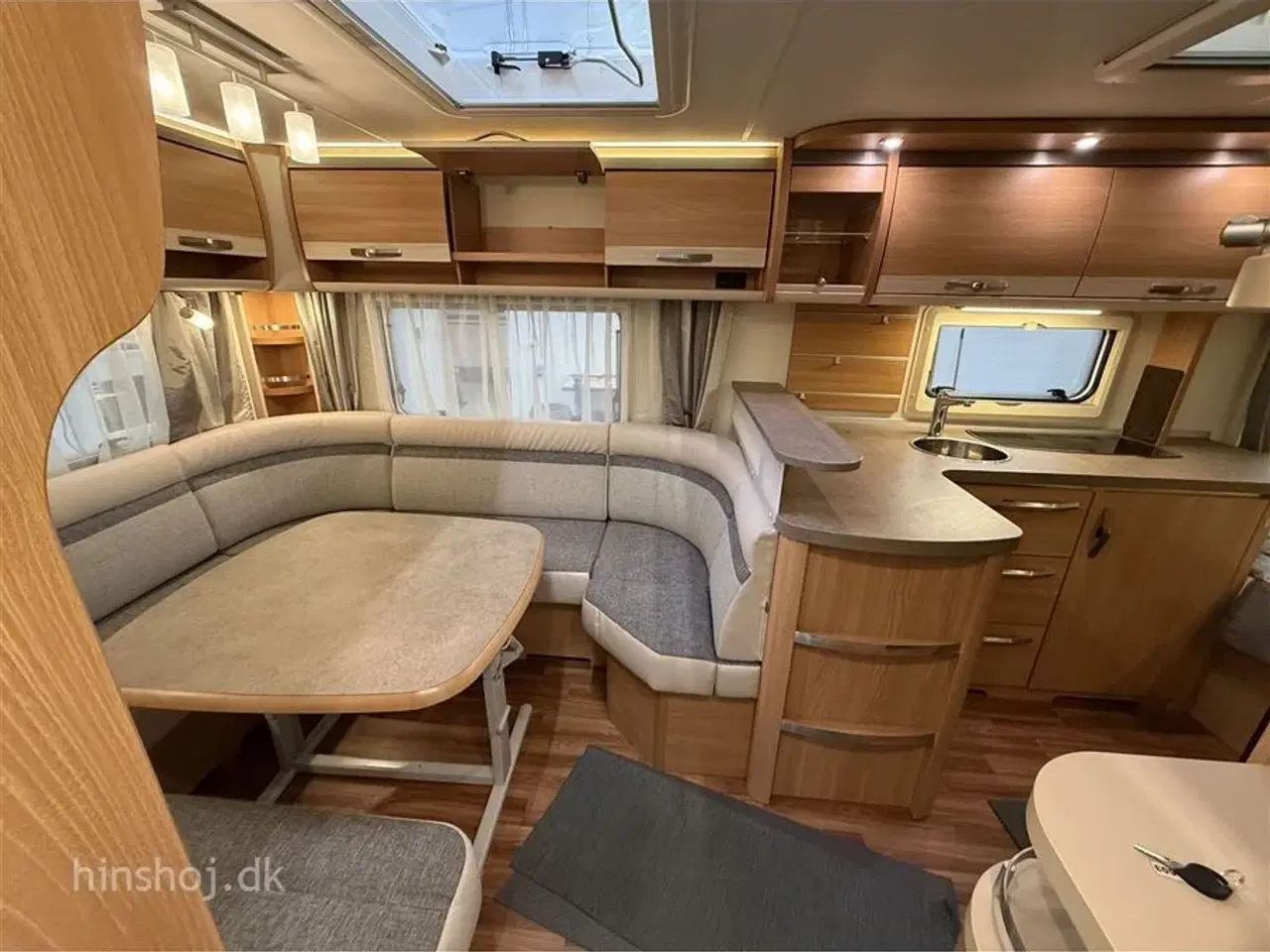 Billede 12 - 2014 - Knaus Südwind 590 FUS   Dejlig vogn med stor rundsidegruppe og franskseng fra Hinshøj Caravan A/S