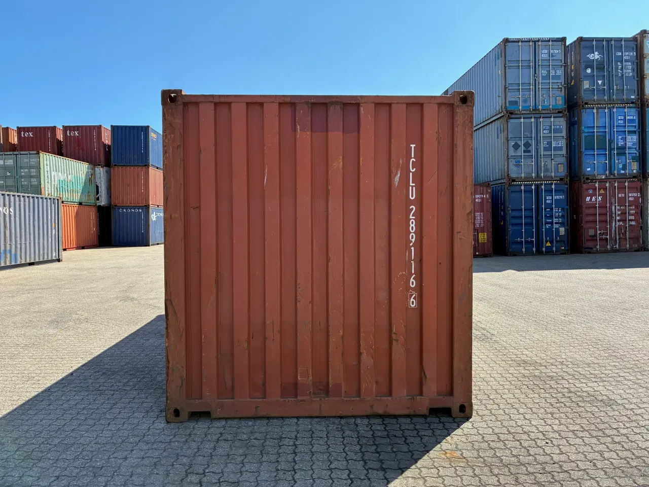 Billede 4 - 20 fods Container- ID: TCLU 289116-6