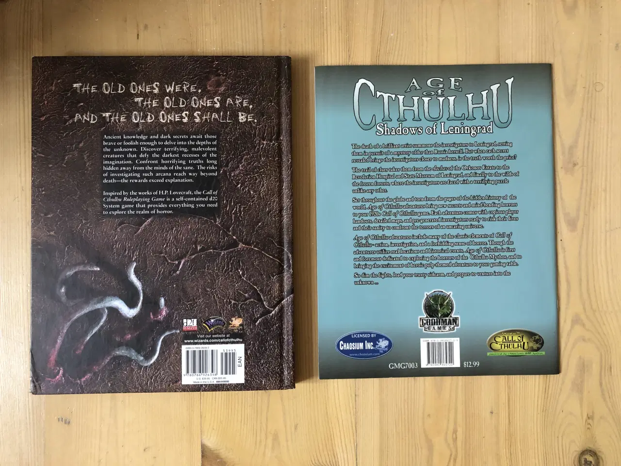 Billede 2 - Rollespilsbøger, Cthulhu