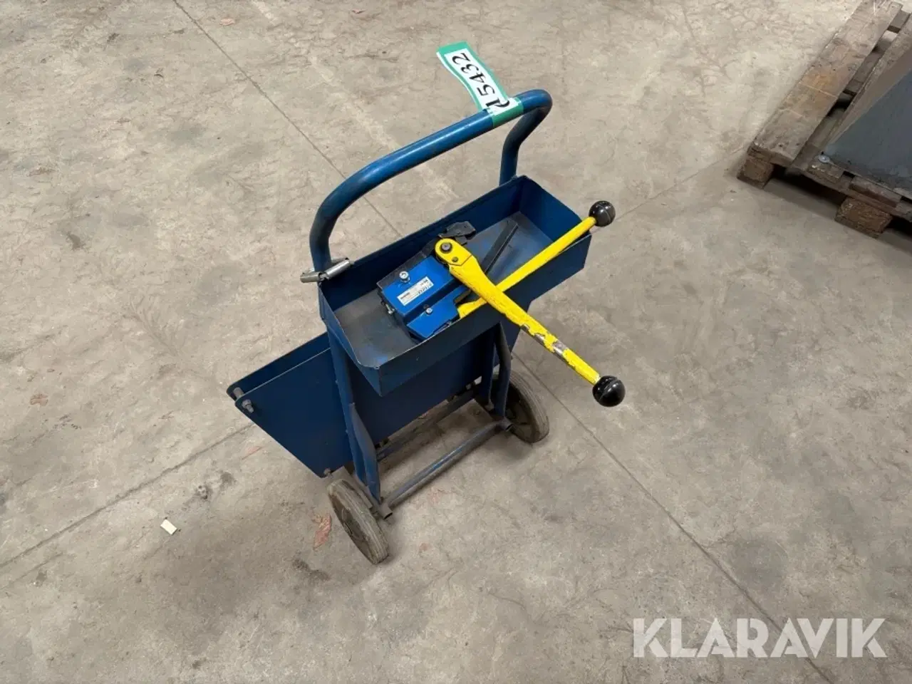 Billede 7 - Båndstrammervogn Cyklop Qpf til stålbånd