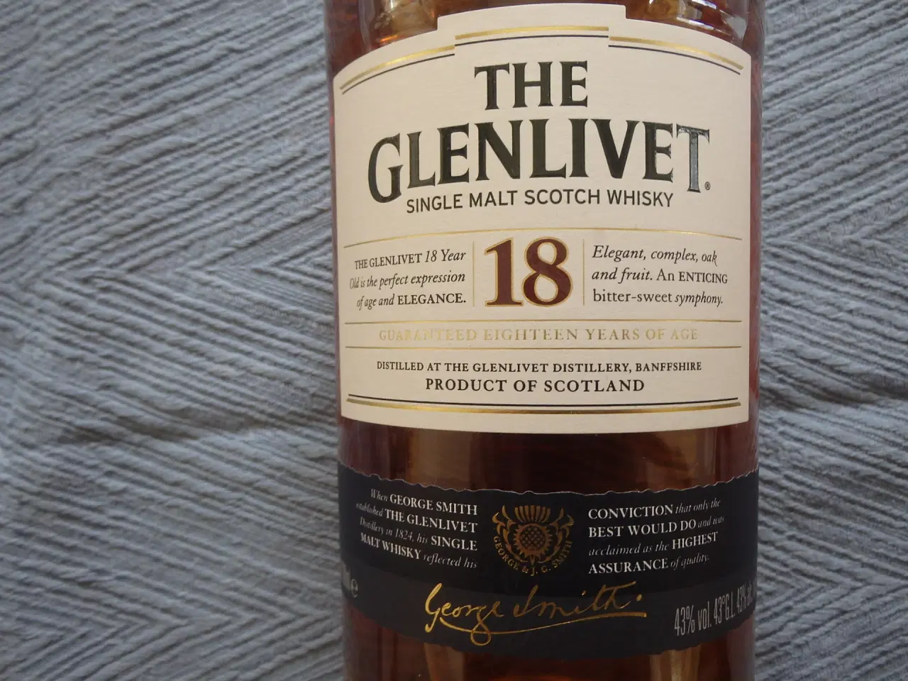 Billede 2 - Whisky The Glenlivet 18 år Scotch Single Malt 43%