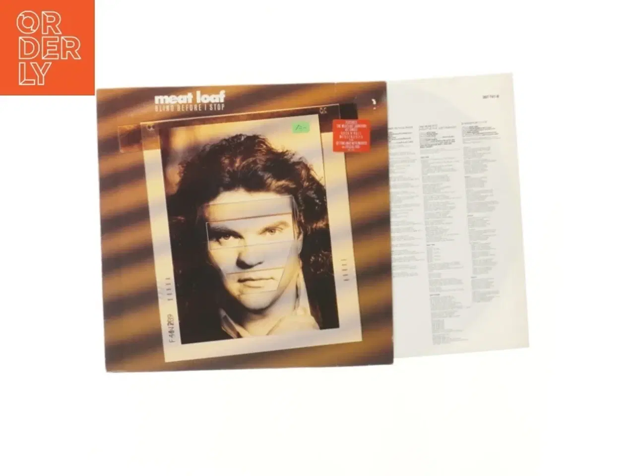 Billede 3 - Meat Loaf - Blind Before I Stop LP