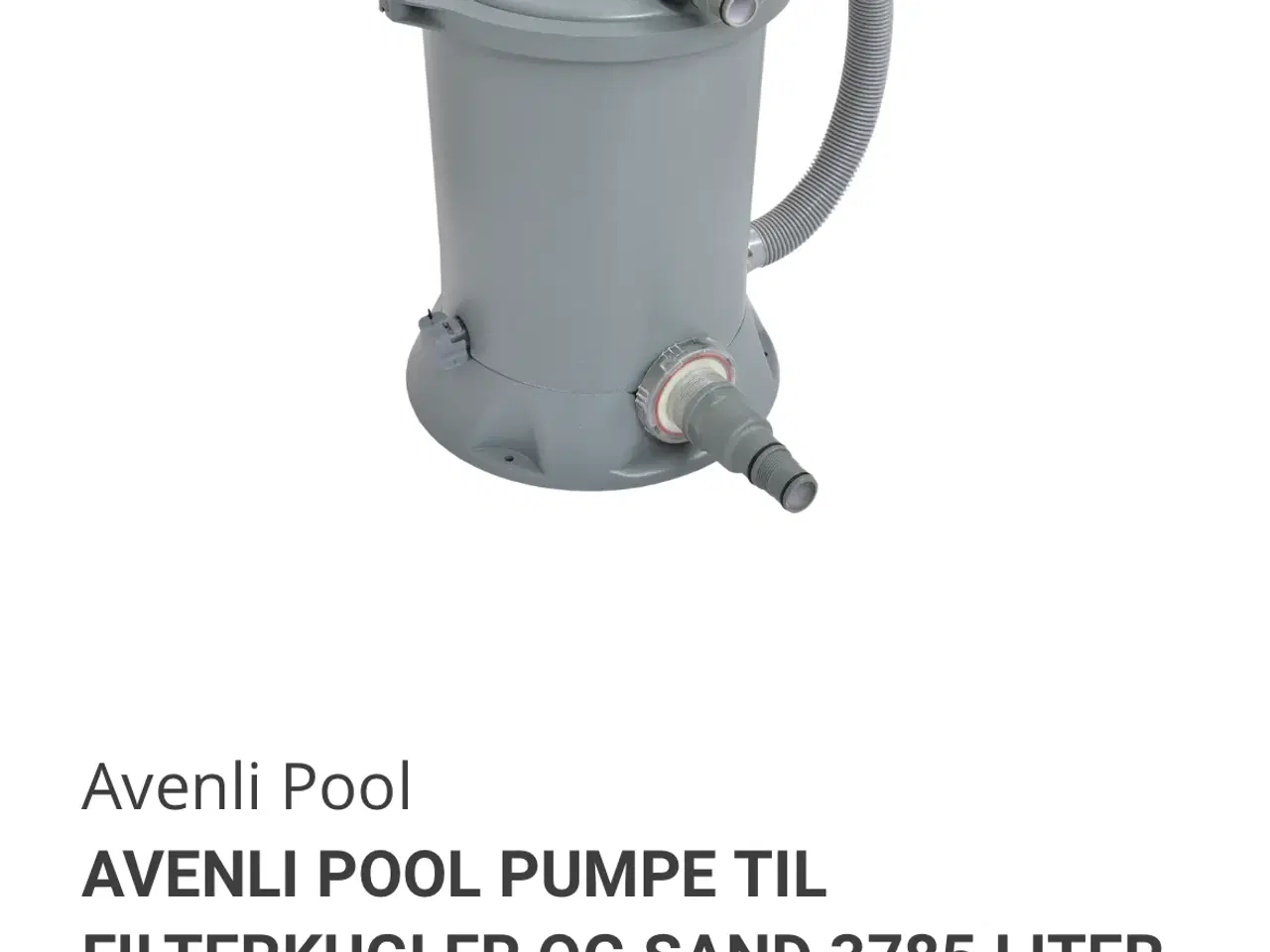 Billede 2 - Stor Bestway udendørs pool