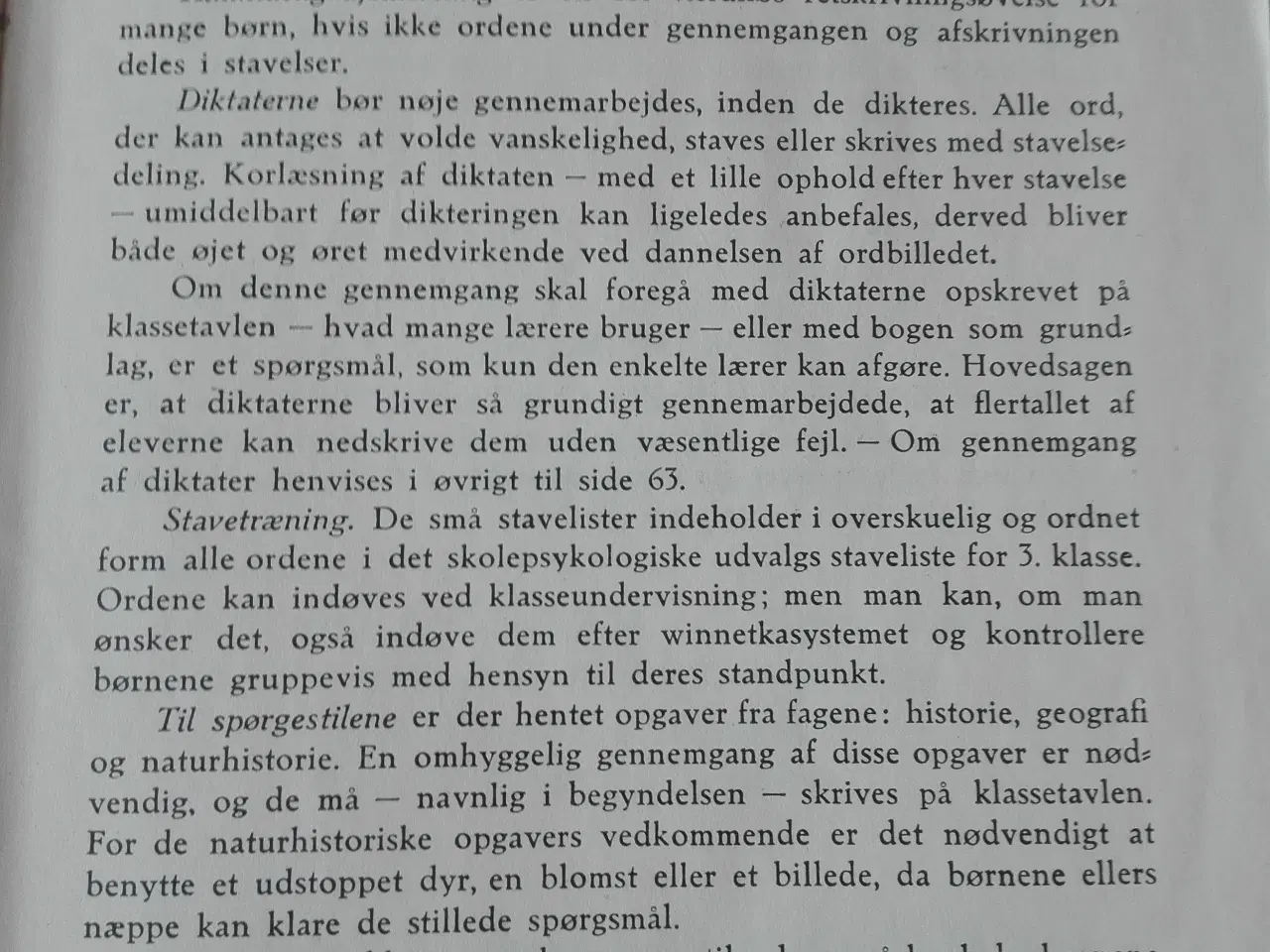 Billede 3 - Dansk retskrivning og stil fra1948