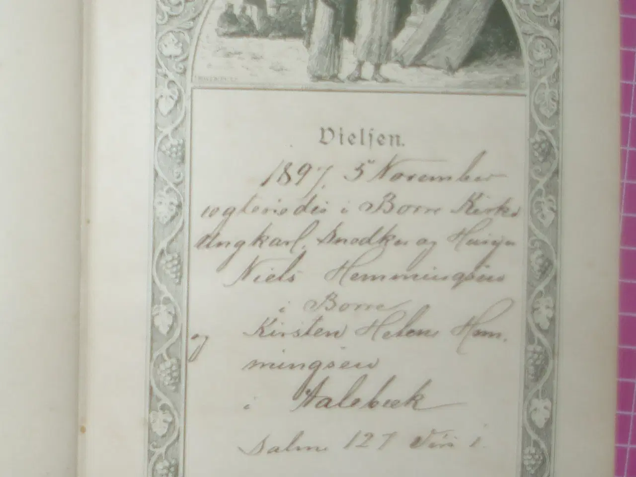 Billede 2 - Brudebibelen anno 1896