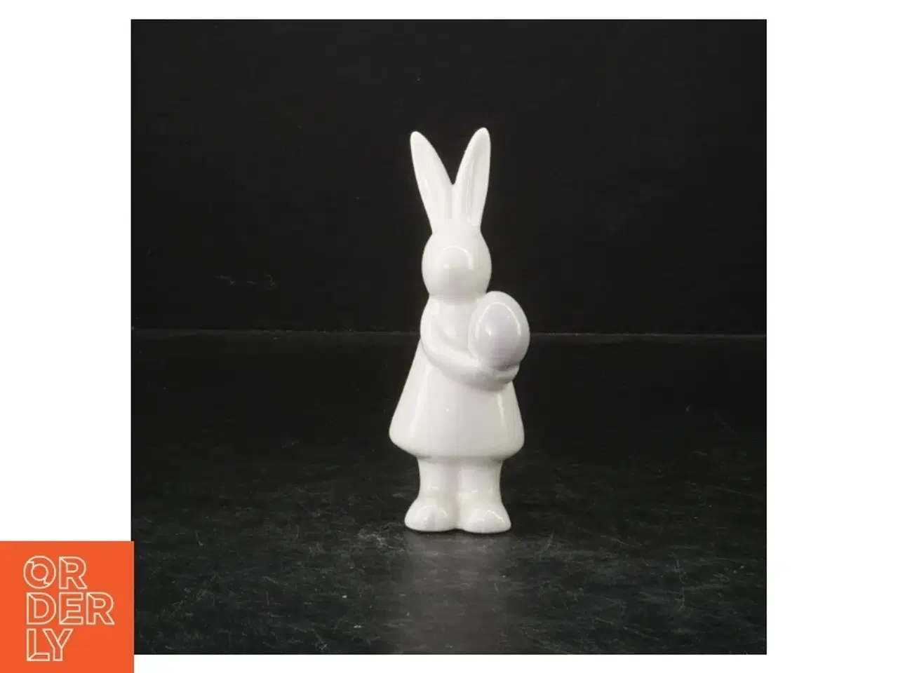 Billede 1 - Keramik kaninfigur (str. 14 cm)