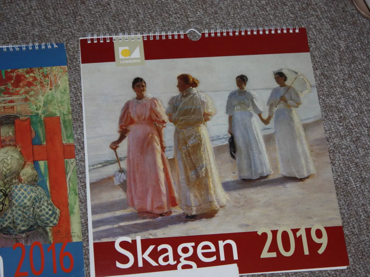 Billede 3 - Carls Larsson væg kalender 2016, 2018, 2019