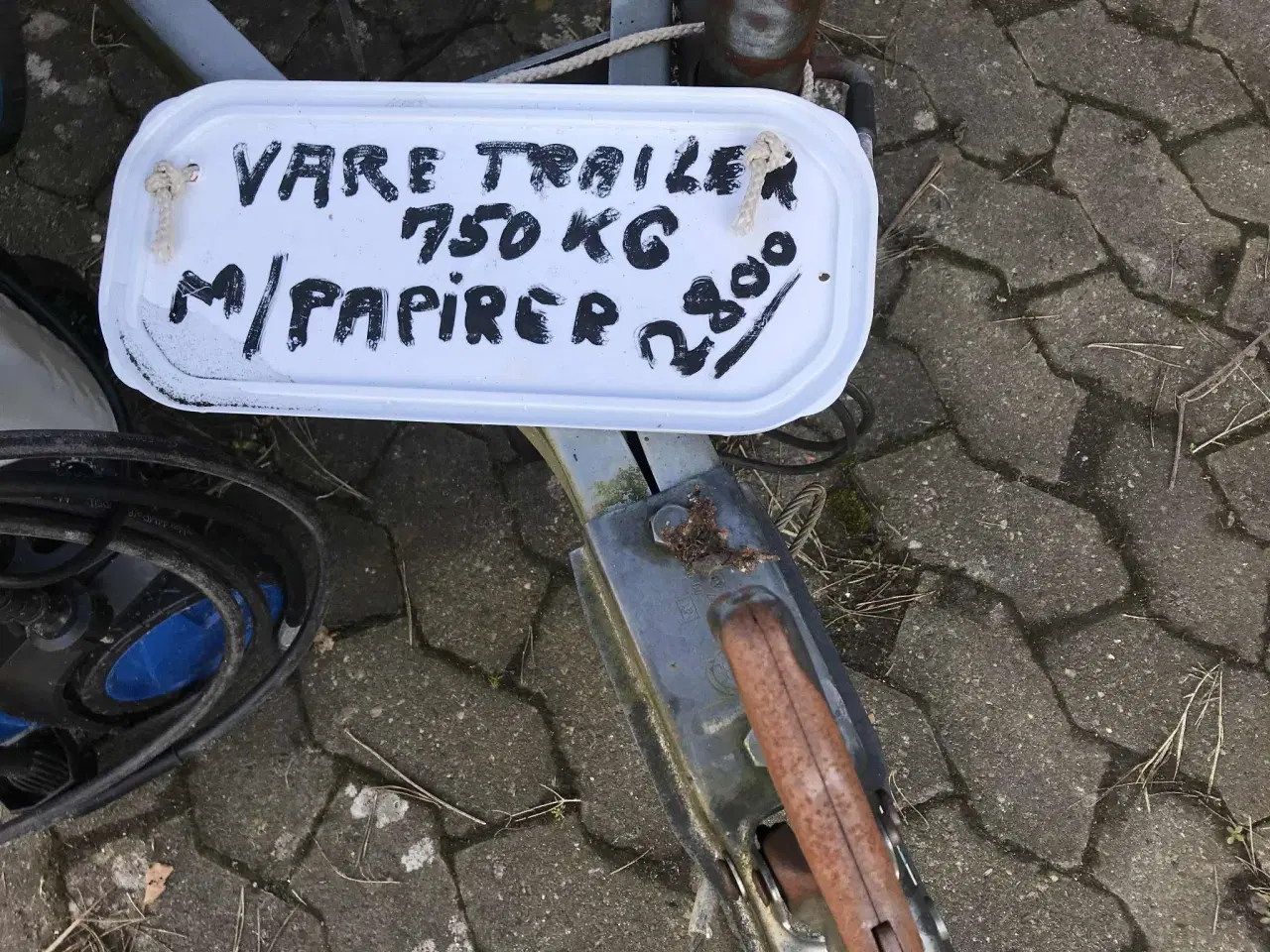 Billede 3 - Brugt varetrailer 750kg