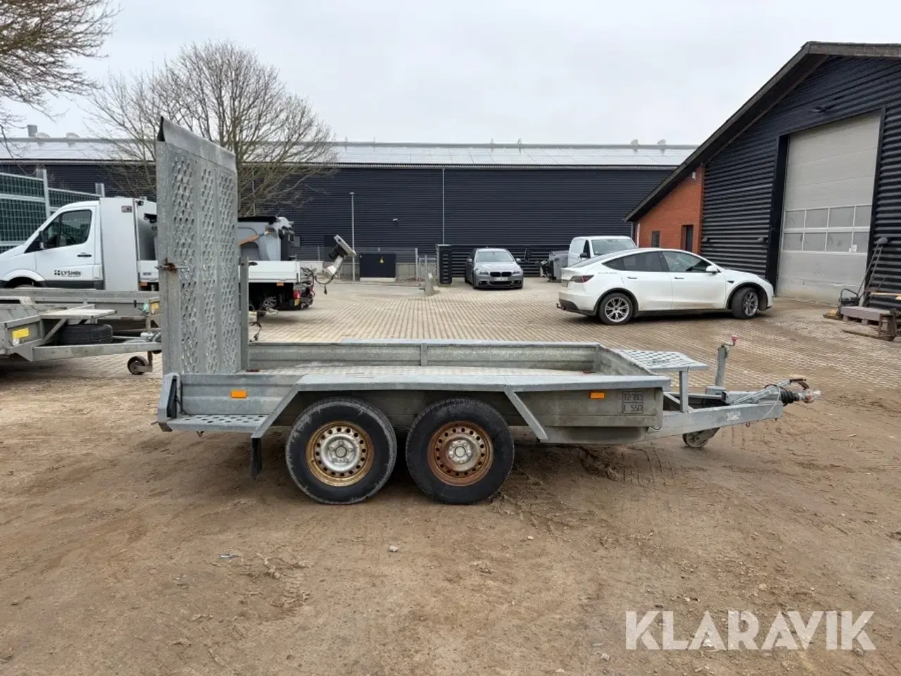 Billede 6 - Maskinetrailer Gewe 2700GV 2700kg - 2-akslet